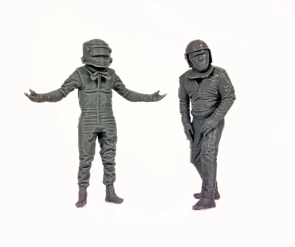 Фигури на състезателни пилоти 1:18 – аксесоари за диорама