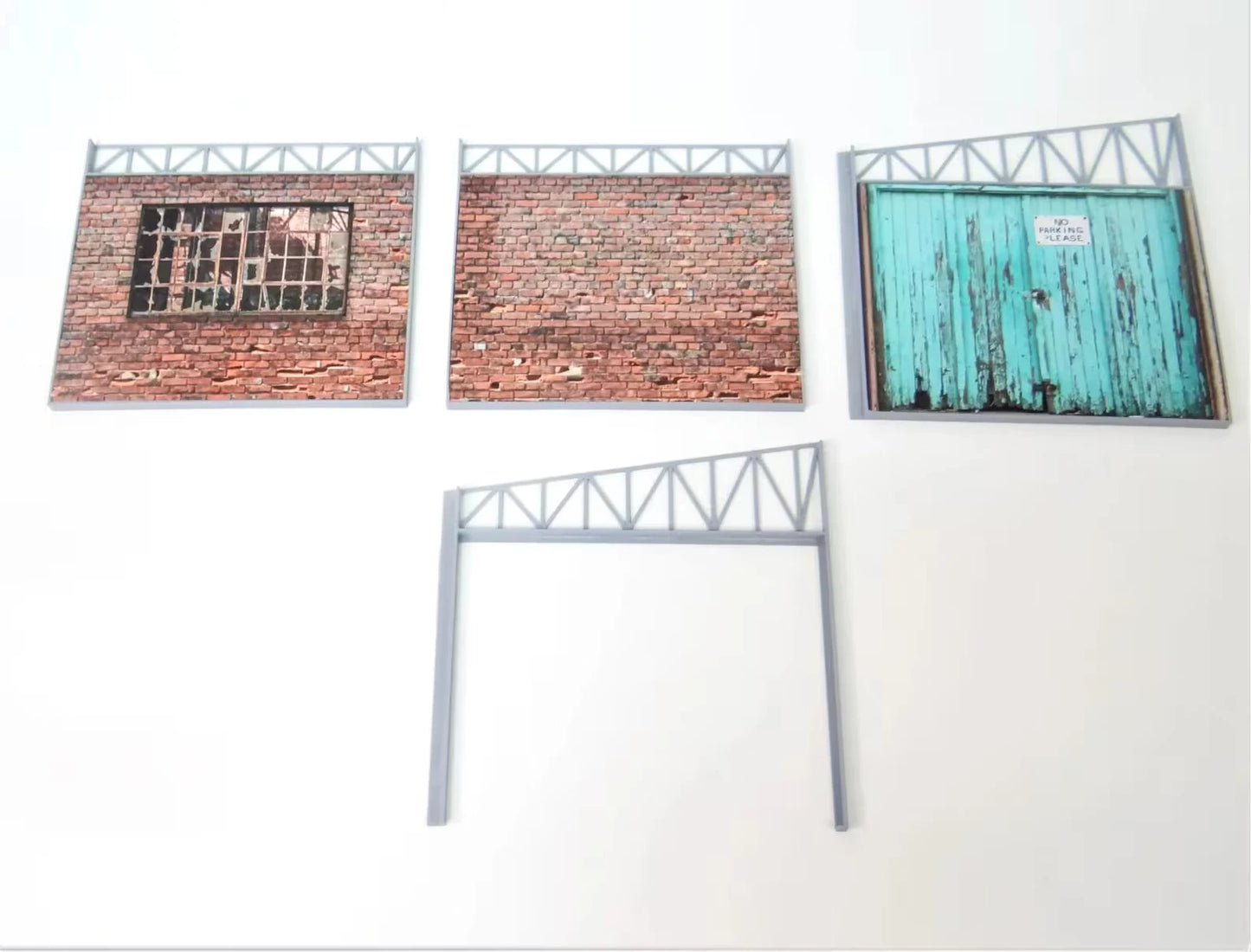 Ретро Отворен Гаражен Навес 1:18