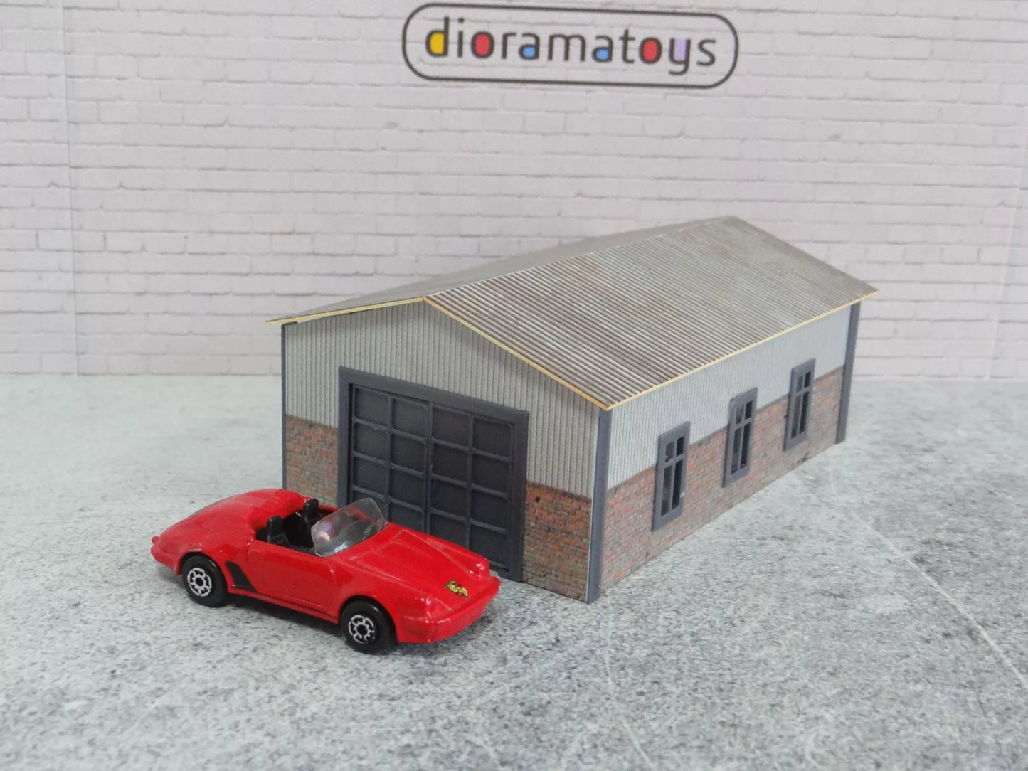 гараж за модели коли 1:64