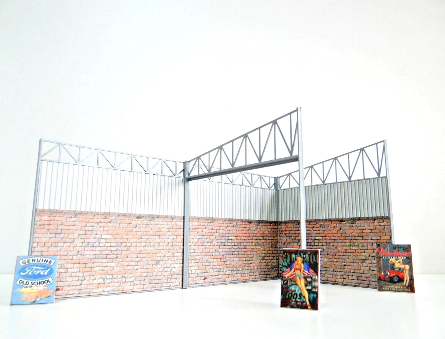 Открит гаражен навес 1:18