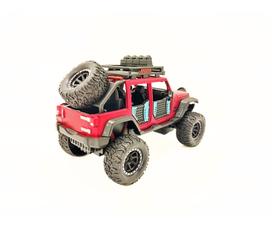 Умален модел на Off Road джип в мащаб 1:24