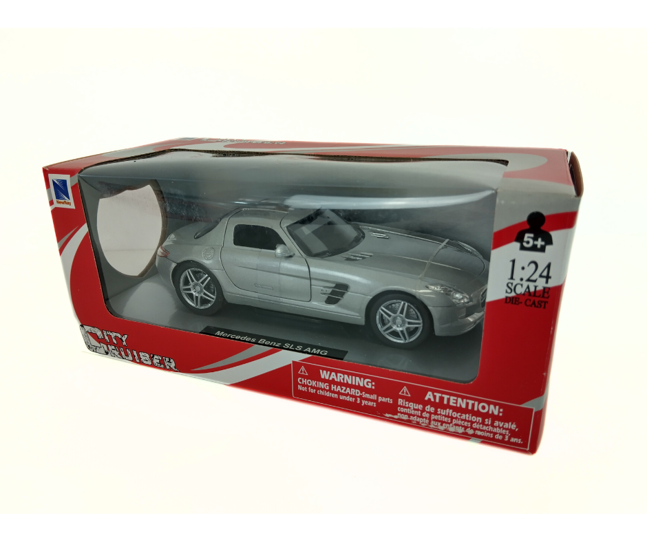 Метален автомобил NEWRAY Mercedes SLS AMG - 1:24