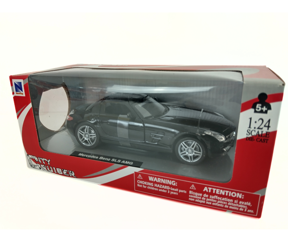 Метален автомобил NEWRAY Mercedes SLS AMG - 1:24