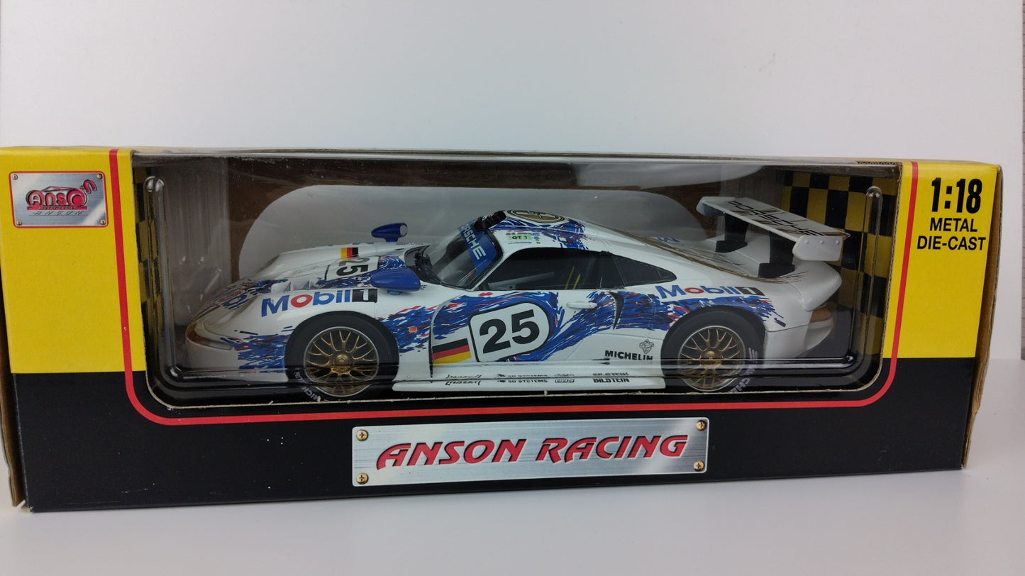Porsche 911 GT1 Anson в Мащаб 1:18 Модел на автомобил