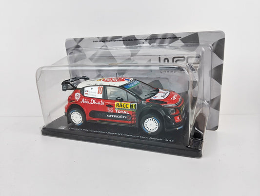 Умален модел Citroën C3 WRC #10 Loeb/Elena Rally Catalunya 2018, 1:24