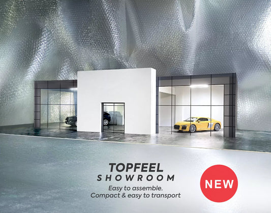 TOPfeel шоурум за моделни автомобили в мащаб 1:18 – LED диорама витрина