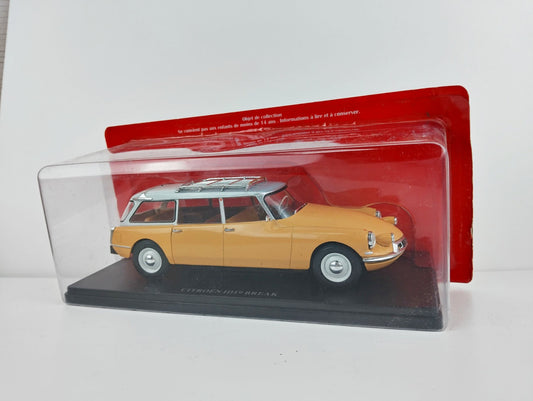 Умален модел Citroën ID 19 Break 1:24 – Hachette, жълт