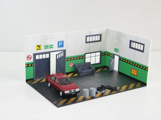 Диорама Service Garage 1:43 с 3D отпечатани аксесоари