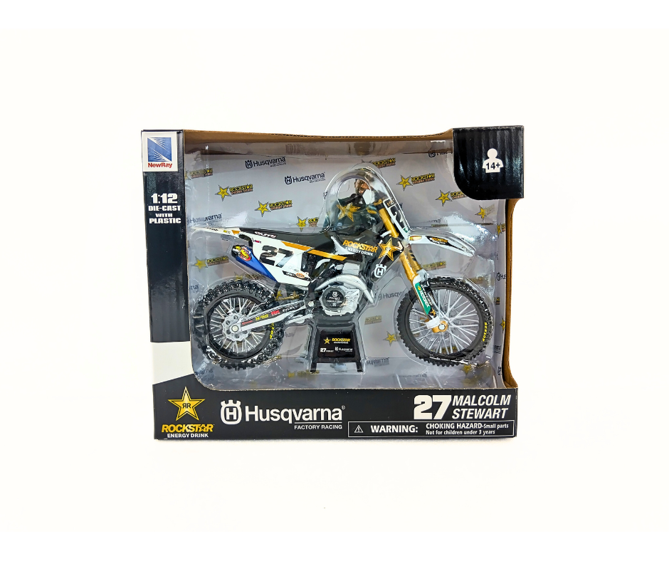 Мащабен модел на мотоциклет NEWRAY Rockstar Energy Husqvarna FC450 1:12