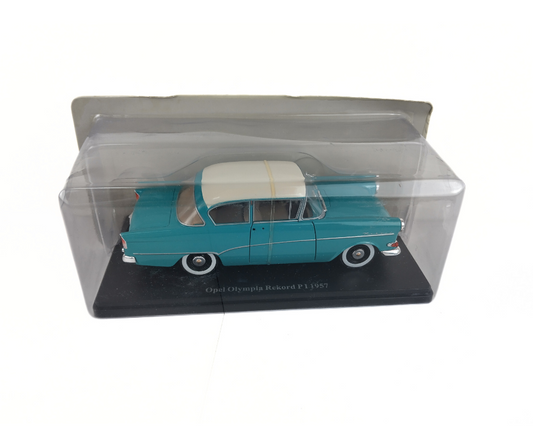 Opel Olympia Rekord P1 1957 – изглед отпред, модел 1:24