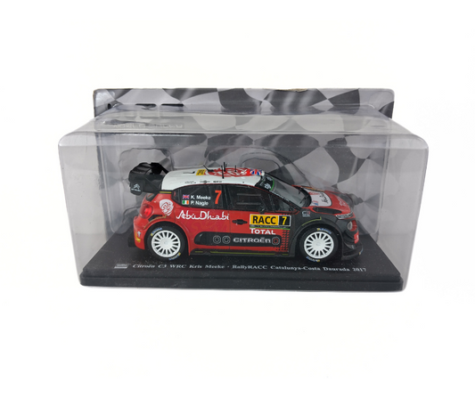 Citroën C3 WRC Kris Meeke – изглед отпред, модел 1:24