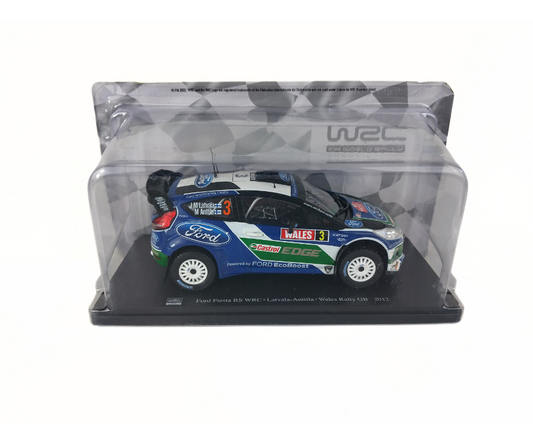 Ford Fiesta RS WRC 2012 – изглед отпред, модел 1:24