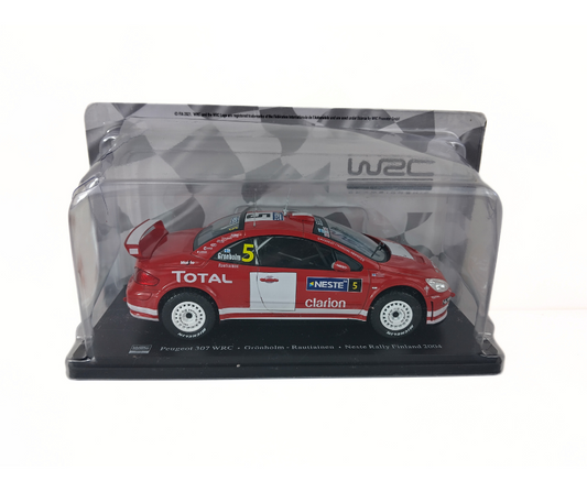 Peugeot 307 WRC 2004 – изглед отпред, модел 1:24