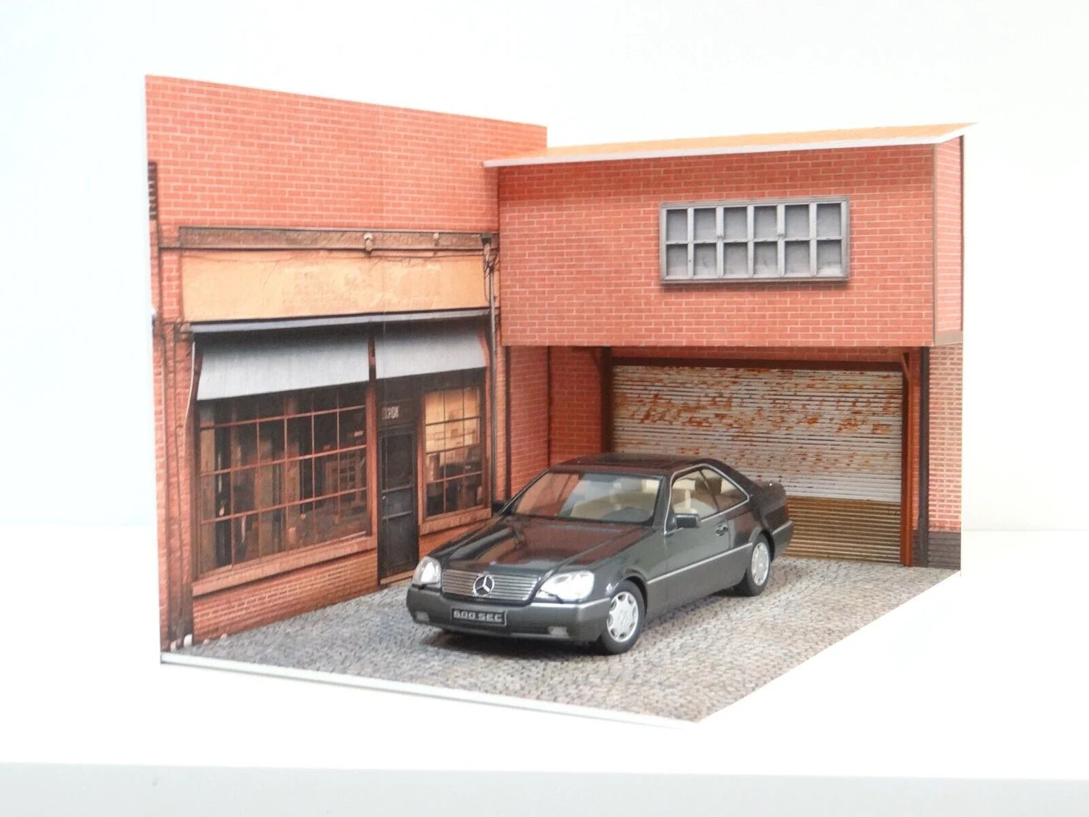 Детайлна диорама за изложение на колекционерски модели