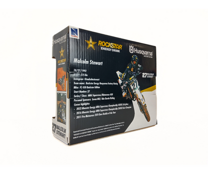 Мотоциклет NEWRAY Rockstar Energy Husqvarna FRT FC450 – 1:12 мащаб