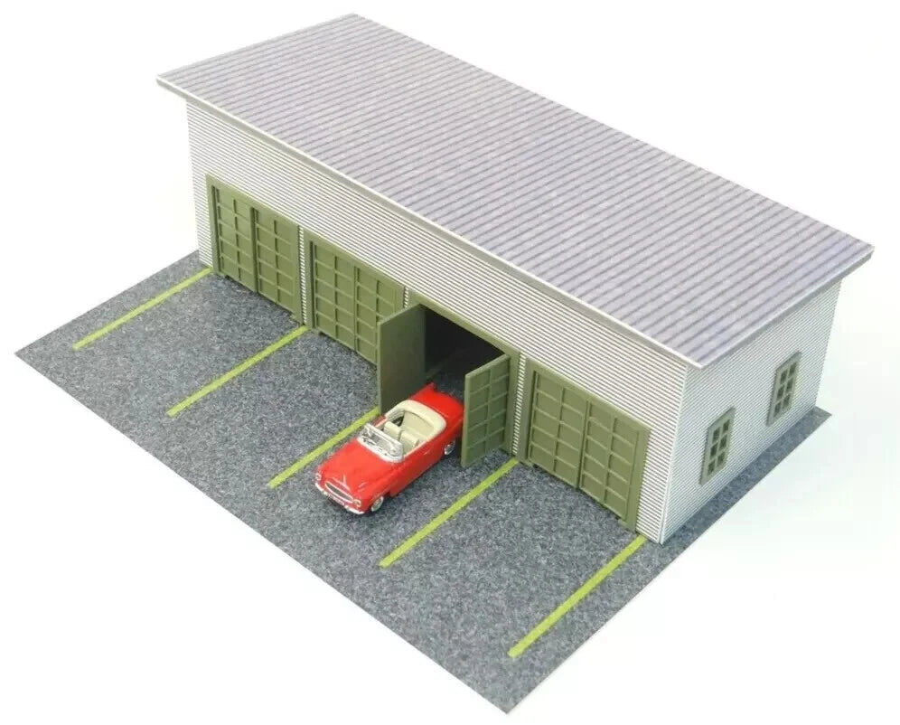 Комплект за сглобяване – модел гараж в мащаб 1:72