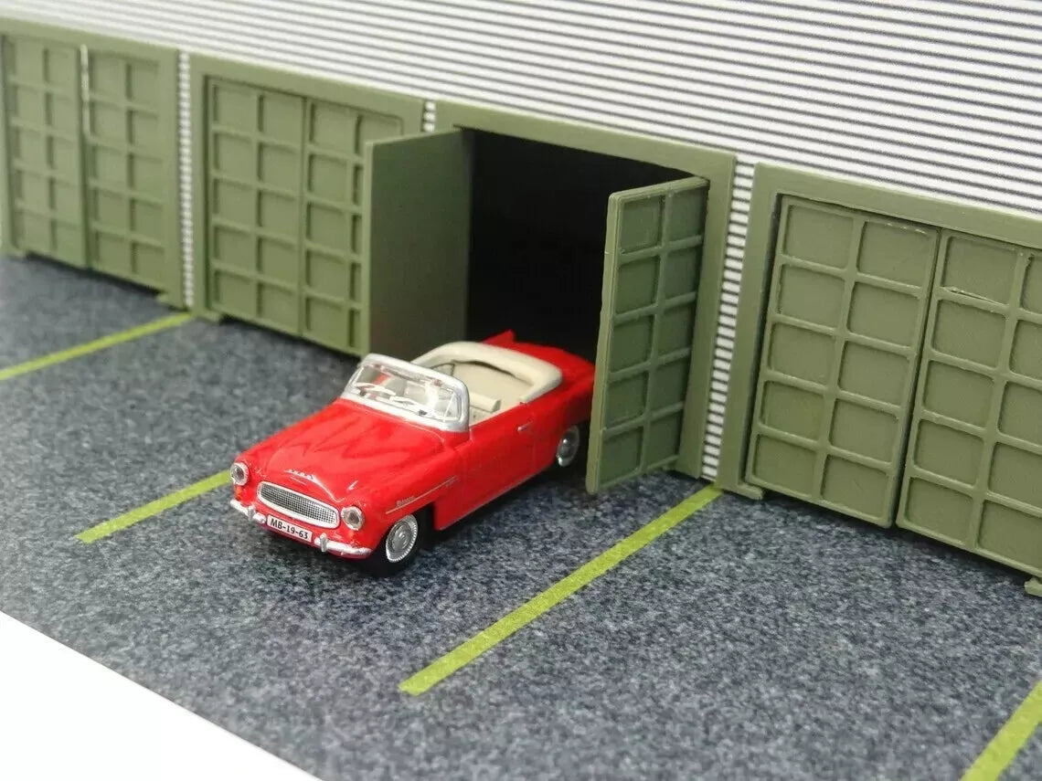 Паркинг база и гараж за моделни коли 1:72