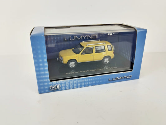 Мащабен модел Nissan Rasheen Type II 1994 от Norev в мащаб 1:43 – ретро японски SUV