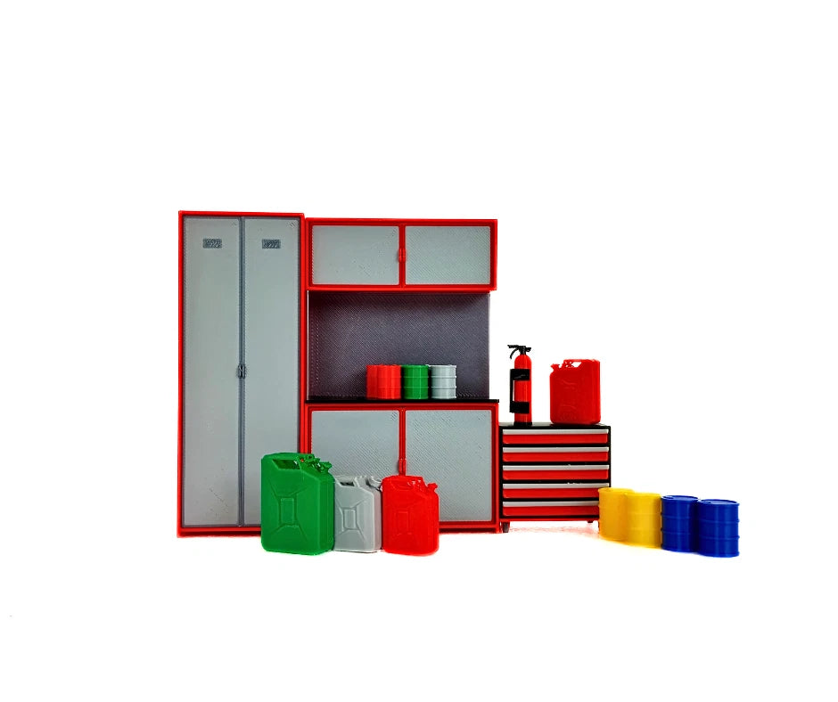DioramaToys 1:18 tool cabinet – детайлен модел