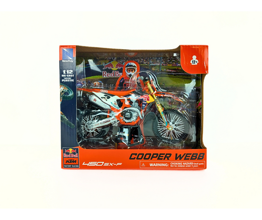 Мащабен модел мотоциклет KTM 450 SX-F Cooper Webb 1:12