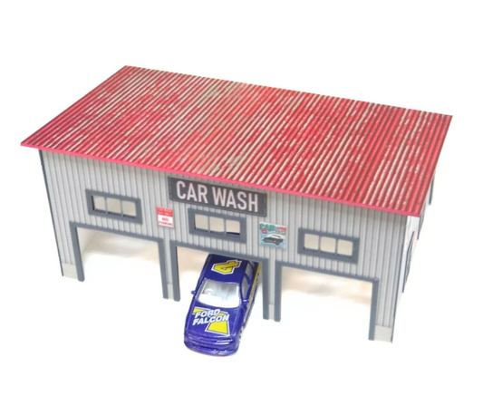 Диорама "Автомивка" – мащаб 1:60–1:64