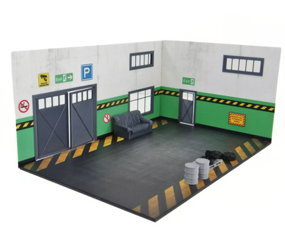 Сервизен гараж 1:43 Диорама Комплект