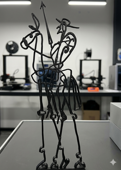 Дон Кихот – STL файл за 3D принтиране
