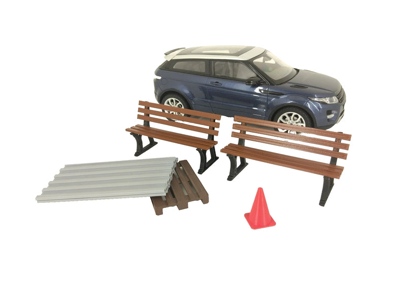 Пейки и строителни материали – Мащаб 1:18 Диорама декорация