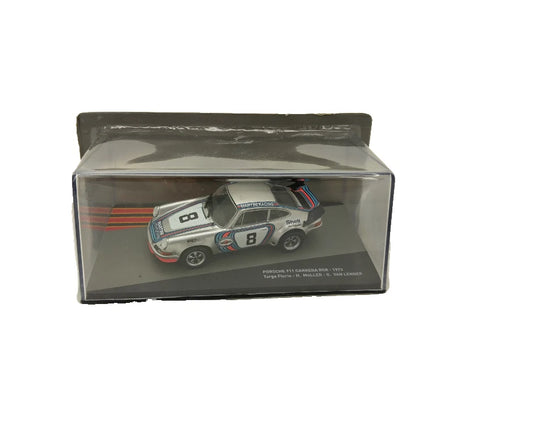 Мащабен модел Porsche 911 Carrera 1973 в 1:43 – класически спортен автомобил с автентични детайли