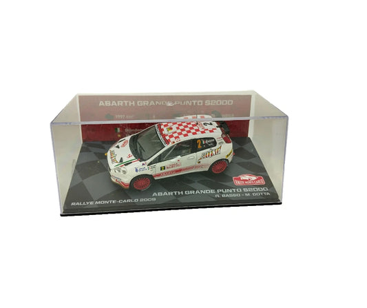 Мащабен модел Fiat Grande Punto S2000 1:43 – състезателен автомобил от Super 2000 категория