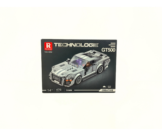 REOBRIX конструктор Ford Shelby GT500 – мини модел от 476 части, сглобен автомобил