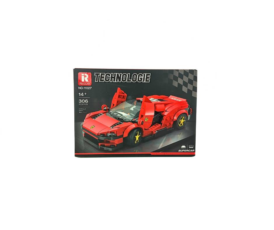 REOBRIX конструктор Ferrari Daytona SP3 – мини модел от 306 части, автомобил