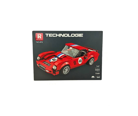REOBRIX конструктор Ferrari 250 GTO – мини модел от 320 части, сглобен автомобил