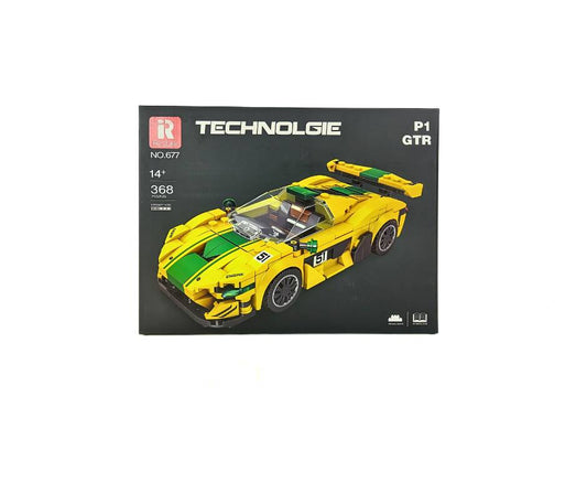 REOBRIX конструктор McLaren P1 GTR от 368 части – спортен автомобил за сглобяване