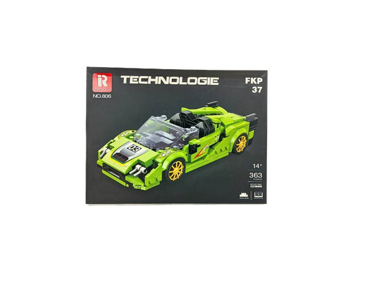 REOBRIX конструктор Lamborghini Sian FKP от 363 части – спортен автомобил за сглобяване