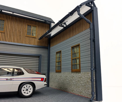 Реалистичен гараж Диорама 1:18 – Дисплей за моделни на автомобили