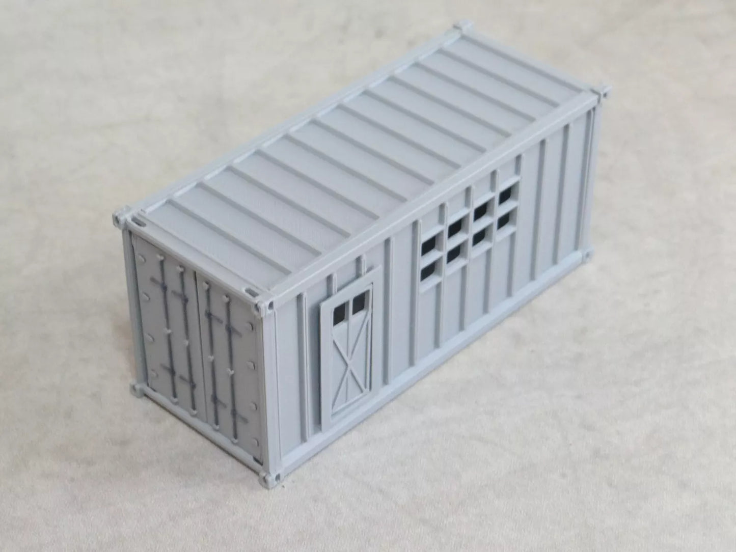 Миниатюрен мобилен офис – контейнер 20ft Mащаб 1:60–1:64 Диорама декор