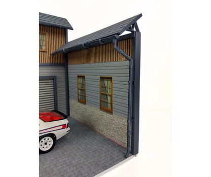 Реалистичен гараж Диорама 1:18 – Дисплей за моделни на автомобили