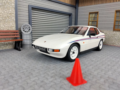 Реалистичен гараж Диорама 1:18 – Дисплей за моделни на автомобили