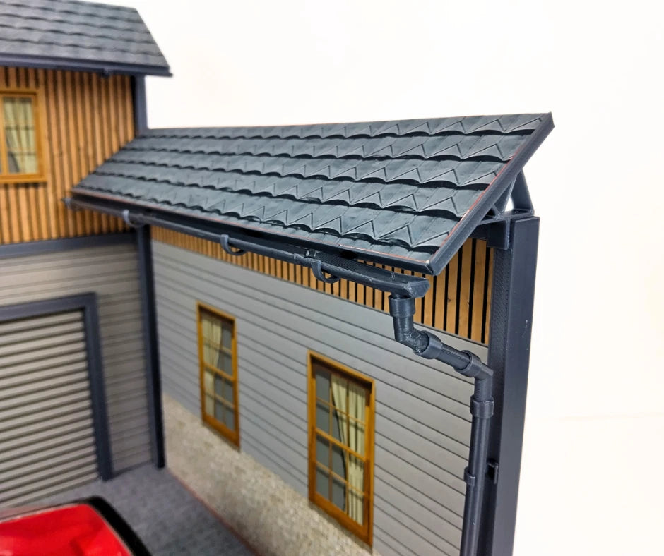 Реалистичен гараж Диорама 1:18 – Дисплей за моделни на автомобили