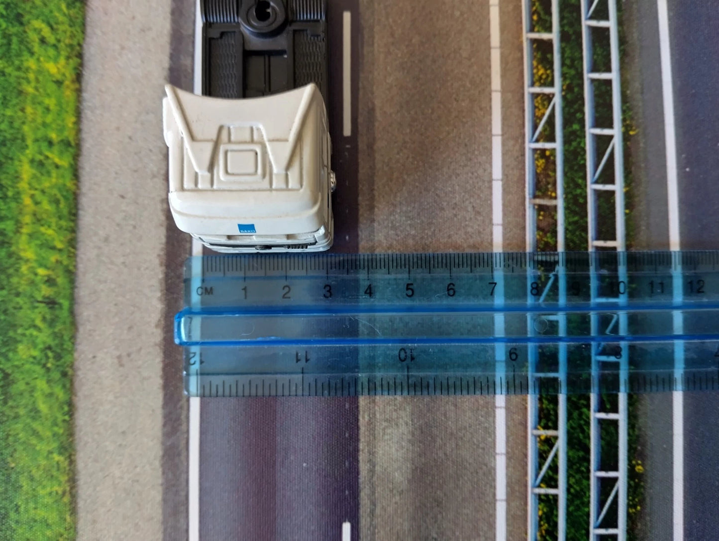 Модел на магистрала – Мащаб 1:87 Подложка за модели на коли и диорами